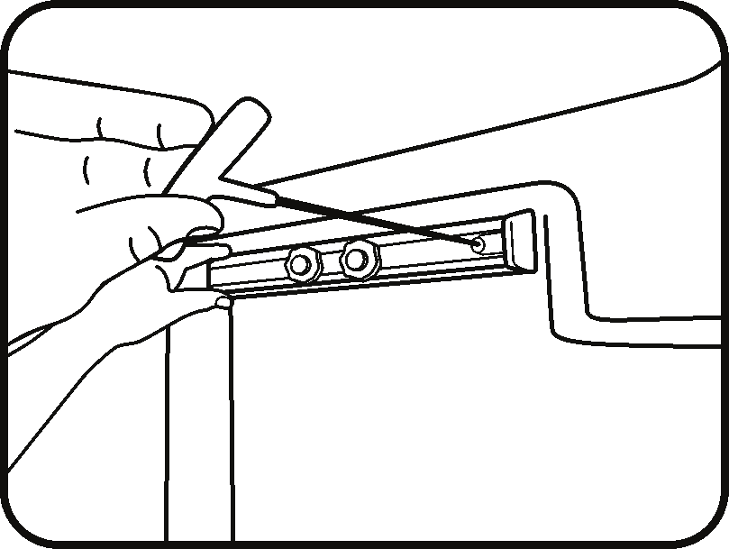 how to install box blind insulation, installing exterior knobs
