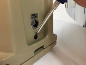 how to install cooler handle, locate the plug