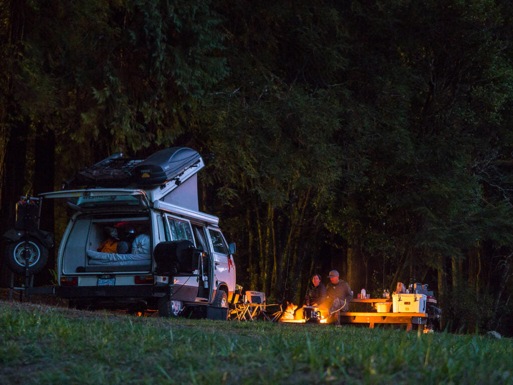 Setting up and enjoying your campsite