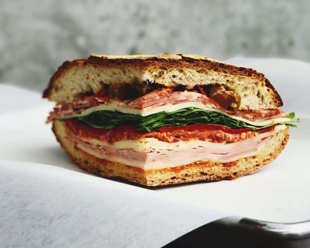 the grazie Italian picnic sandwiches recipe